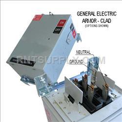 GENERAL ELECTRIC AC463R 100A 600VAC 3P4W FUSIBLE ARMOR CLAD AC BUS PLUG